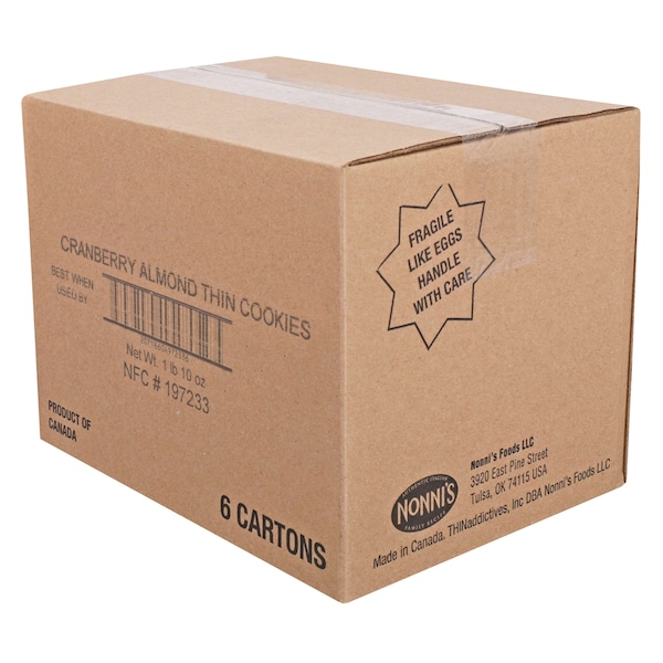 Thinaddictives Thin Addictives Cranberry Almond 4.4 oz., PK6 197369 - main